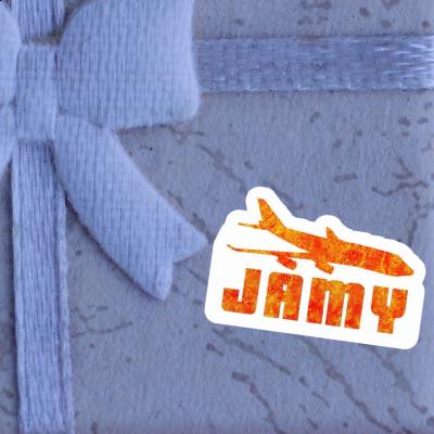 Sticker Jumbo-Jet Jamy Laptop Image