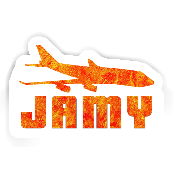 Sticker Jumbo-Jet Jamy Image