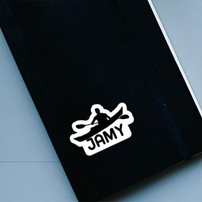 Aufkleber Jamy Kajakfahrer Image