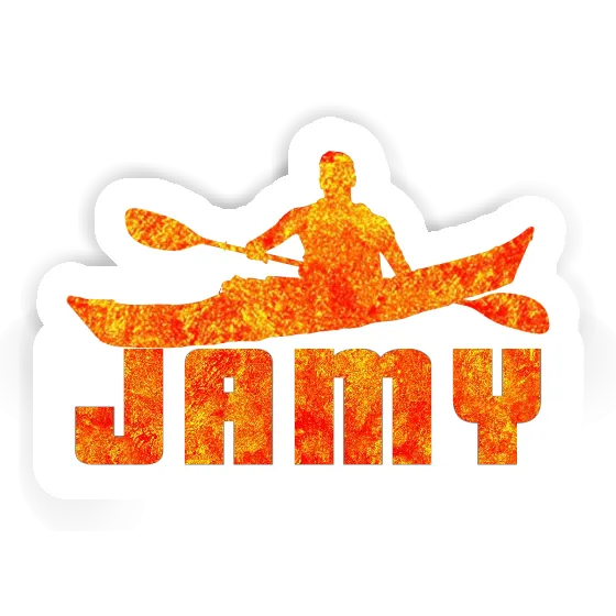 Jamy Sticker Kayaker Gift package Image
