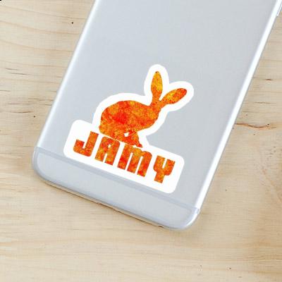 Sticker Rabbit Jamy Notebook Image