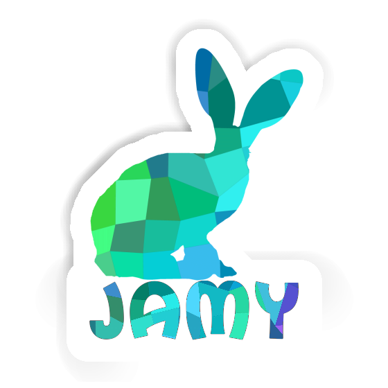 Sticker Rabbit Jamy Laptop Image