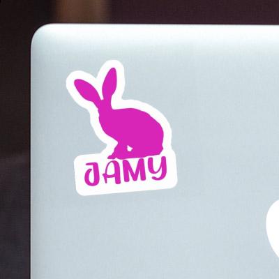 Autocollant Lapin Jamy Notebook Autocollant Lapin Jamy Notebook Image
