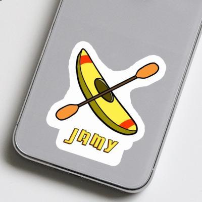 Sticker Canoe Jamy Sticker Canoe Jamy Image