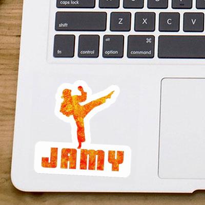 Sticker Jamy Karateka Notebook Sticker Jamy Karateka Gift package Image