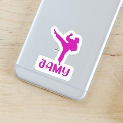 Jamy Sticker Karateka Notebook Jamy Sticker Karateka Gift package Image
