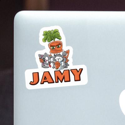 Jamy Aufkleber Monster-Karotte Laptop Image