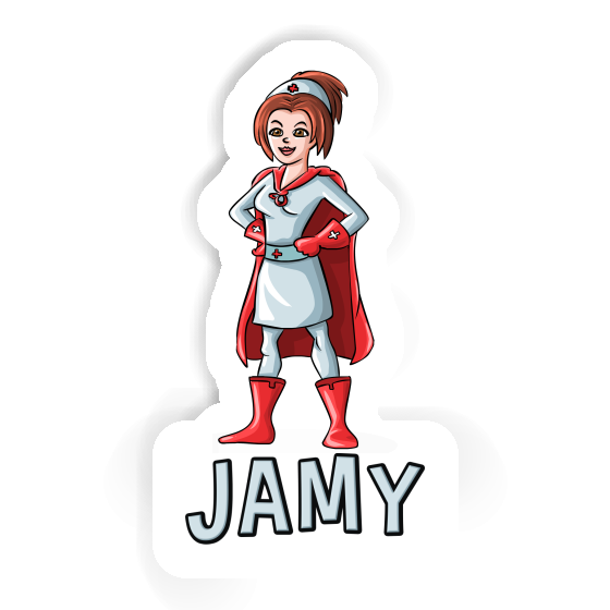 Jamy Autocollant Infirmière Jamy Autocollant Infirmière Image
