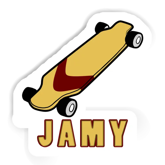 Aufkleber Longboard  Jamy Notebook Image