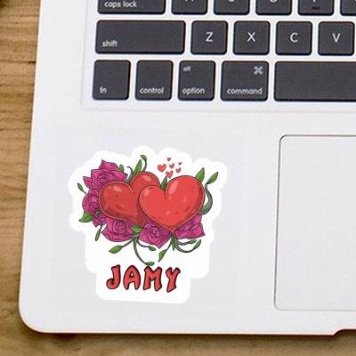 Love Symbol Sticker Jamy Laptop Image