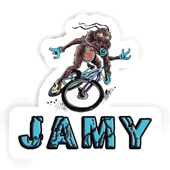 Jamy Aufkleber Biker Laptop Jamy Aufkleber Biker Laptop Image