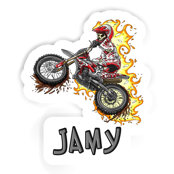 Sticker Motocross Rider Jamy Gift package Image