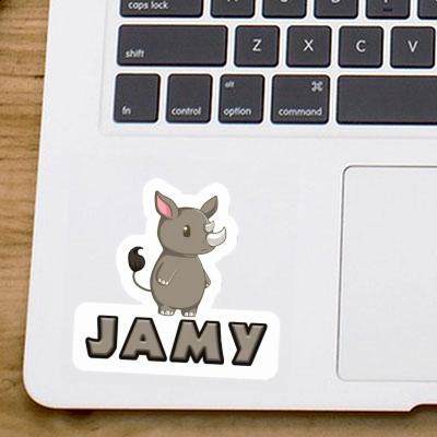 Sticker Rhino Jamy Gift package Image