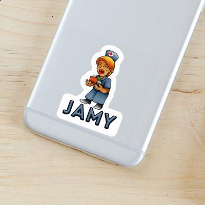 Aufkleber Jamy Krankenschwester Gift package Image