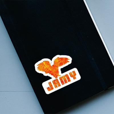 Autocollant Hibou Jamy Notebook Autocollant Hibou Jamy Gift package Image