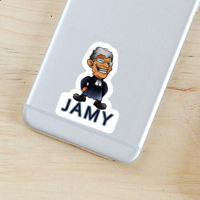 Jamy Autocollant Révérend Image