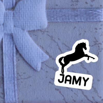 Jamy Sticker Horse Laptop Image