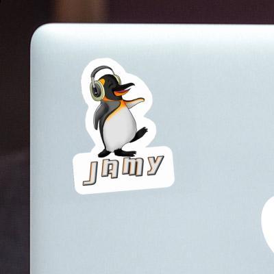 Autocollant Pingouin Jamy Laptop Autocollant Pingouin Jamy Laptop Image