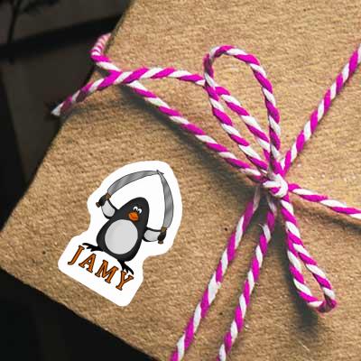 Sticker Jamy Pinguin Gift package Image