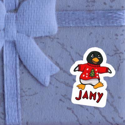 Sticker Christmas Penguin Jamy Laptop Sticker Christmas Penguin Jamy Laptop Image
