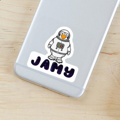 Sticker Penguin Jamy Laptop Image