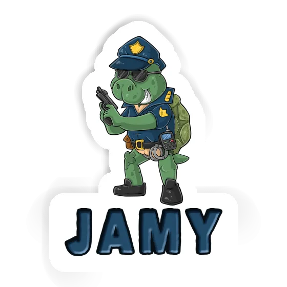 Sticker Officer Jamy Image