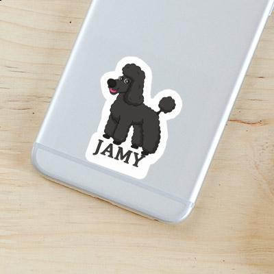 Jamy Autocollant Caniche Jamy Autocollant Caniche Image