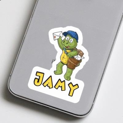 Briefträger Aufkleber Jamy Image