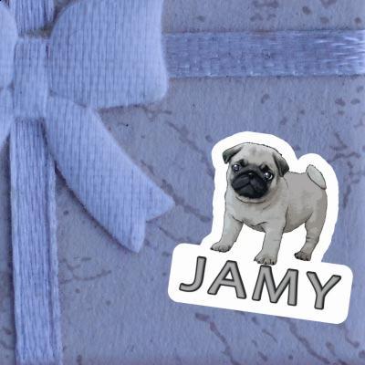 Mops Sticker Jamy Image