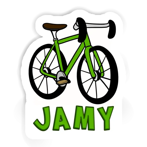 Sticker Racing Bicycle Jamy Image