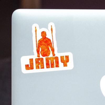Sticker Jamy Ringturner Laptop Image