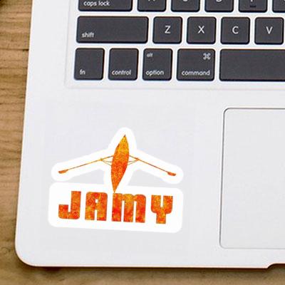 Sticker Rowboat Jamy Laptop Image