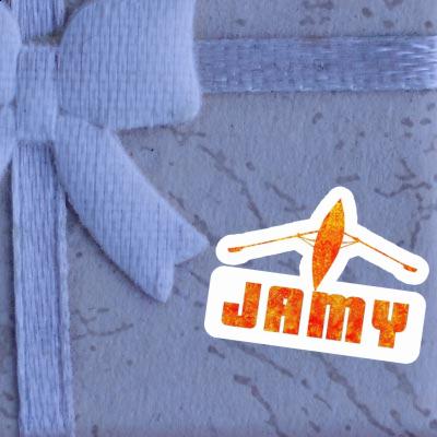 Aufkleber Ruderboot Jamy Notebook Aufkleber Ruderboot Jamy Gift package Image