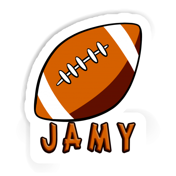 Sticker Rugby Jamy Laptop Image