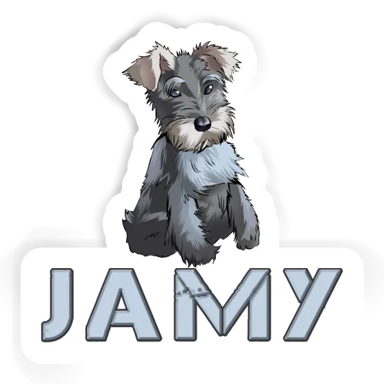 Jamy Autocollant Schnauzer Notebook Jamy Autocollant Schnauzer Notebook Image