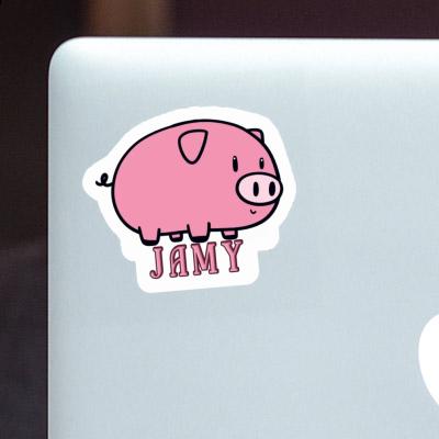 Jamy Sticker Pig Laptop Jamy Sticker Pig Laptop Image
