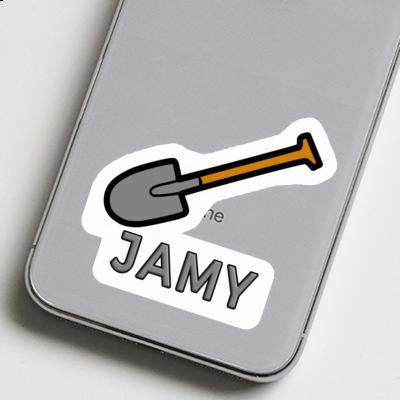 Aufkleber Jamy Schaufel Gift package Image