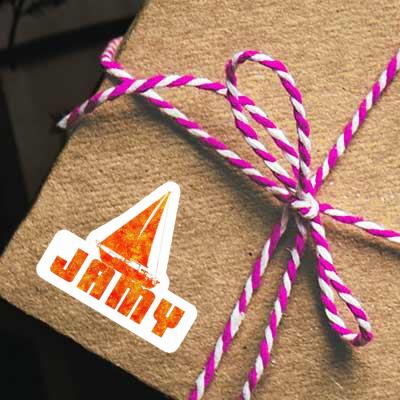Sticker Sailboat Jamy Gift package Image