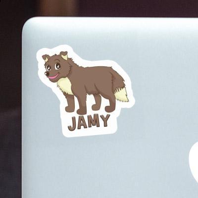 Sticker Sheepdog Jamy Notebook Sticker Sheepdog Jamy Gift package Image