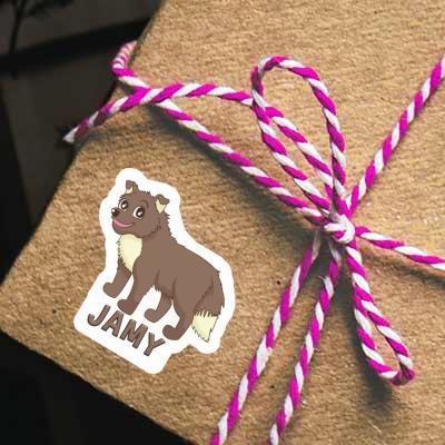 Sticker Sheepdog Jamy Notebook Sticker Sheepdog Jamy Notebook Image