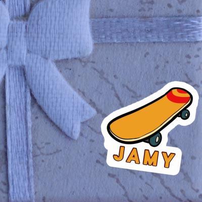 Jamy Autocollant Skateboard Notebook Image