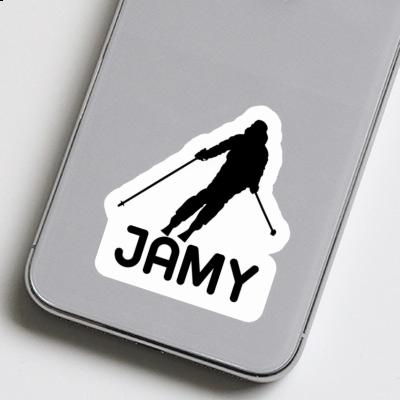 Sticker Jamy Skifahrerin Notebook Sticker Jamy Skifahrerin Gift package Image