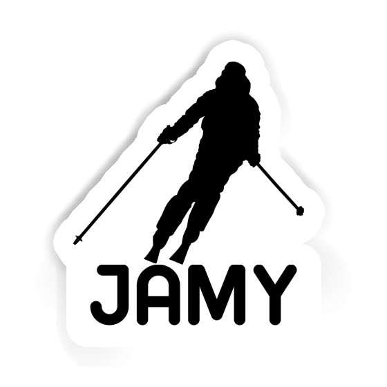 Sticker Jamy Skifahrerin Laptop Sticker Jamy Skifahrerin Laptop Image
