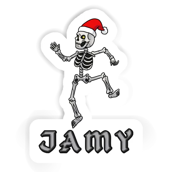 Jamy Autocollant Squelette Laptop Image
