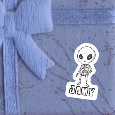 Autocollant Jamy Squelette Image