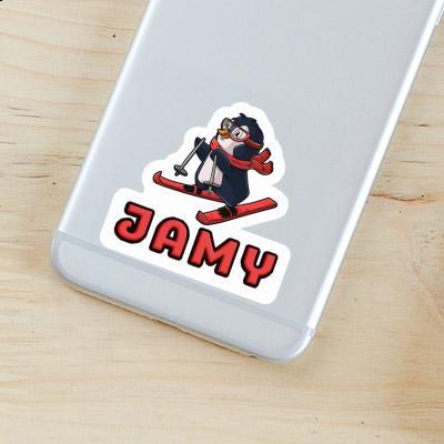 Jamy Sticker Skifahrerin Notebook Jamy Sticker Skifahrerin Notebook Image