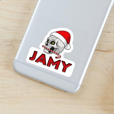 Autocollant Crâne de Noël Jamy Laptop Autocollant Crâne de Noël Jamy Laptop Image