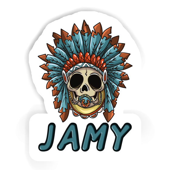 Baby-Skull Sticker Jamy Laptop Image