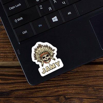Sticker Totenkopf Jamy Notebook Sticker Totenkopf Jamy Gift package Image