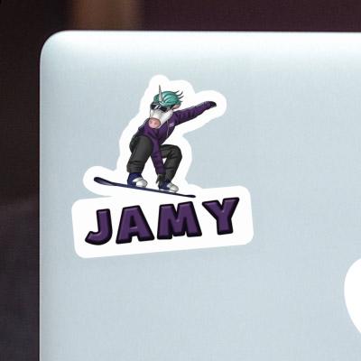 Autocollant Boardeuse Jamy Notebook Autocollant Boardeuse Jamy Gift package Image